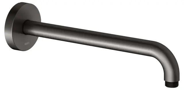 Keuco Brausen und Brausezubehör Настенный душевой кронштейн 30 см, цвет: титан черный 51688 350300