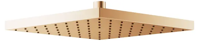 Keuco Brausen und Brausezubehör Верхний душ без кронштейна 25 см, 1 вид струи, цвет: бронза 53086 030100