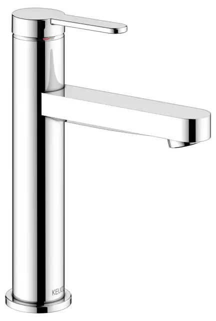 Keuco Ixmo Смеситель для раковины рычажный 130, без д/к и гарнитура для слива, цвет: хром 59501 013101