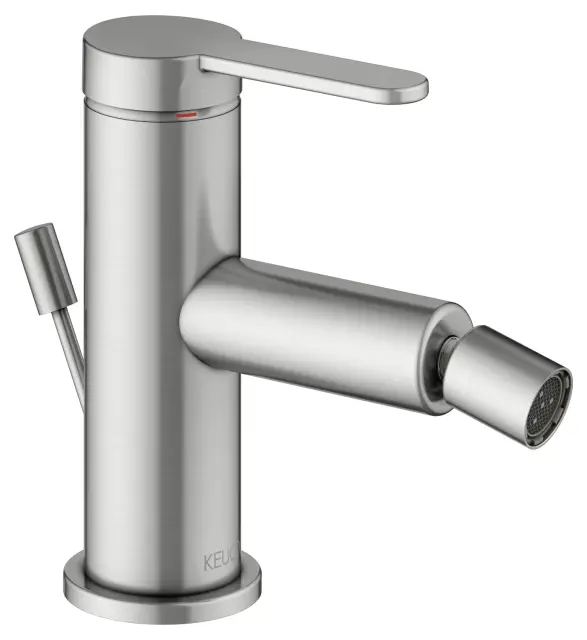 Keuco Ixmo Смеситель для биде, с донным клапаном G1 1/4, цвет: нержавеющая сталь 59509 213000