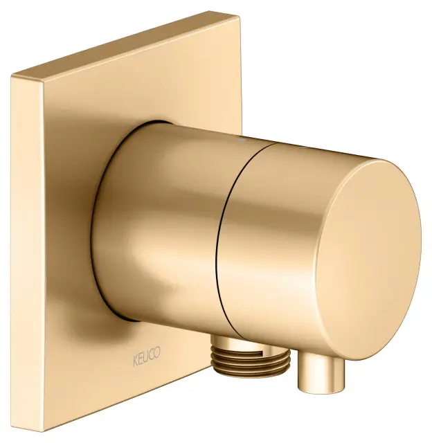 Keuco Ixmo Запорный вентиль DN15, внешняя часть, c выводом для шланга, цвет: латунь 59541 251102