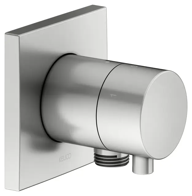 Keuco Ixmo Запорный вентиль с переключателем на 3 потреб. и выводом шланга DN15, цвет: нерж. сталь 59549 211102