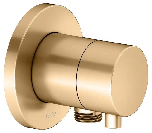 Keuco Ixmo Вентиль-переключатель на 2 потреб. DN15, внешняя часть, вывод для шланга, цвет: латунь 59556 251101