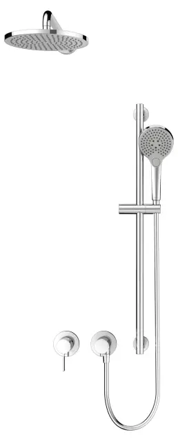 Keuco Ixmo Sets Душевой комплект: рычажный встр. смеситель, без излива, шланг, штанга, цвет: хром 59651 010501
