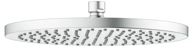 Keuco Brausen und Brausezubehör Верхний душ без кронштейна d25 см, 1 вид струи, цвет: алюминий 59886 170201