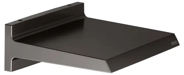 Keuco Brausen und Brausezubehör Излив настенный для душа 16,9 см, цвет: титан черный 59982 350000