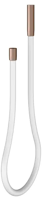 Keuco Brausen und Brausezubehör Обливной шланг для СПА на 180 см, с держателем, цвет: красное золото 59996 291851