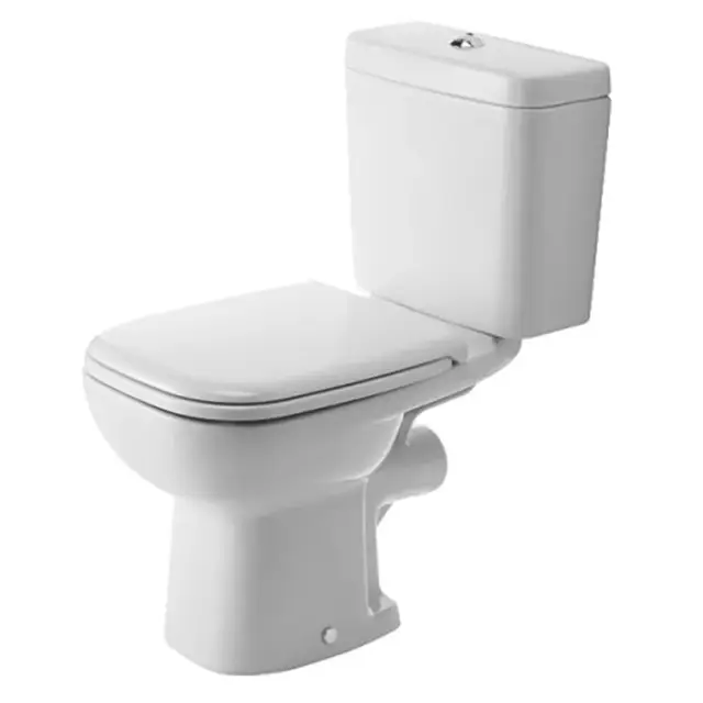 Duravit D-Code Унитаз напольный 35,5x65 см, цвет: белый глянцевый 21110900002