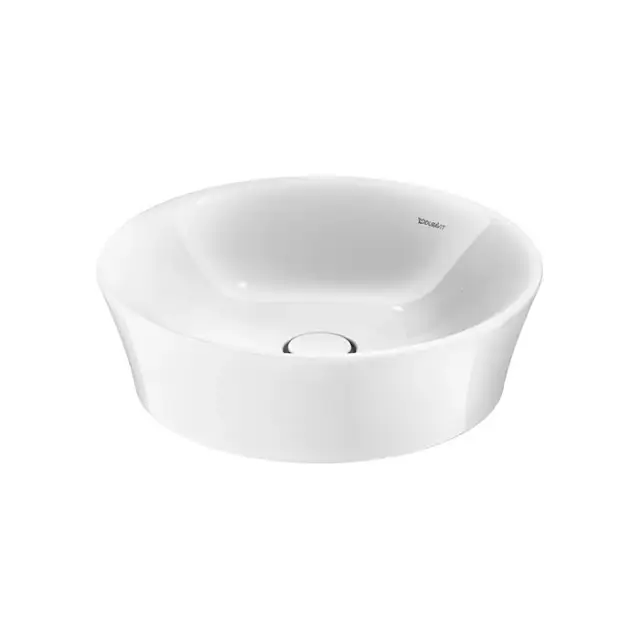 Duravit White Tulip Раковина накладная 50x50x16h см, без перелива, цвет: белый глянцевый 23655000701