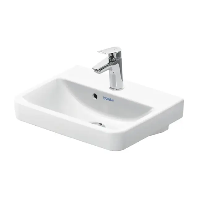 Duravit No.1 Раковина подвесная 45x35x14h см, с переливом, цвет: белый глянцевый 07434500002