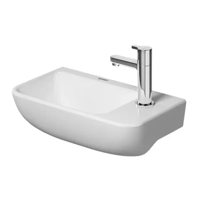 Duravit Me by Starck Раковина подвесная 40x22x13.5h см, без перелива, цвет: белый глянцевый 0717400000