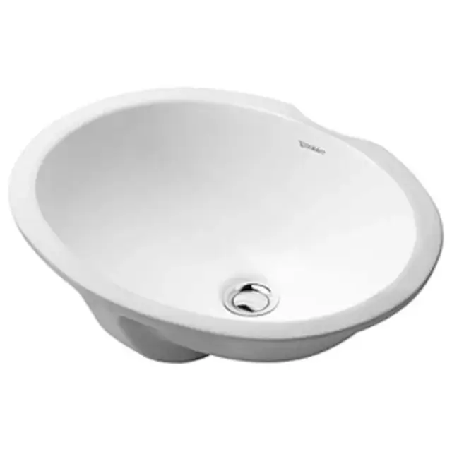 Duravit 1930 Раковина встраиваемая снизу 57.5x41.5 см, с переливом, цвет: белый глянцевый 0481570000