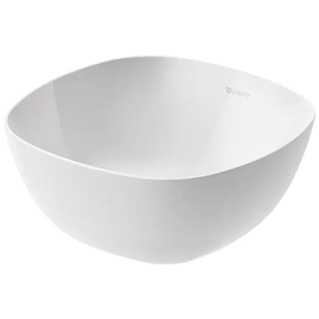 Duravit Aurena Раковина накладная 35x35x16.5h см, без перелива, цвет: белый глянцевый 039635AA79