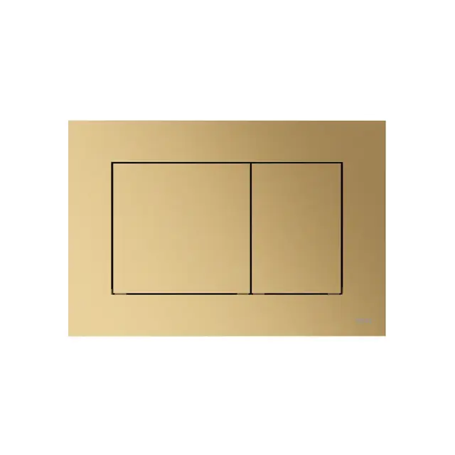 Tece Now Кнопка смыва для унитаза, пластик, цвет: латунь металлик 9240419