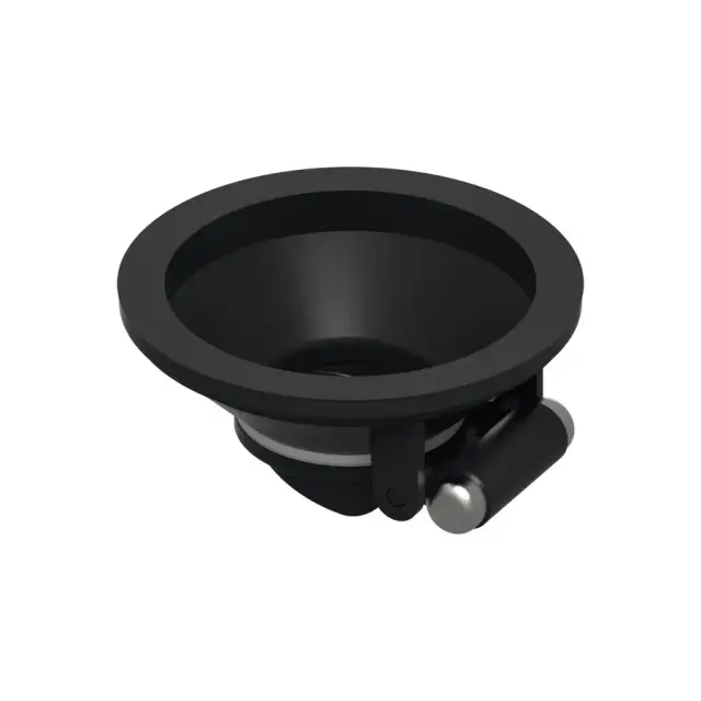 Tece Drainpoint S Механический затвор от запахов и паразитов, цвет: черный 3695007