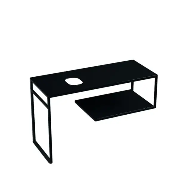 Kerasan Louise Консоль под раковину 120x50 см, напольная с полкой, цвет: Nero matt 9332k3