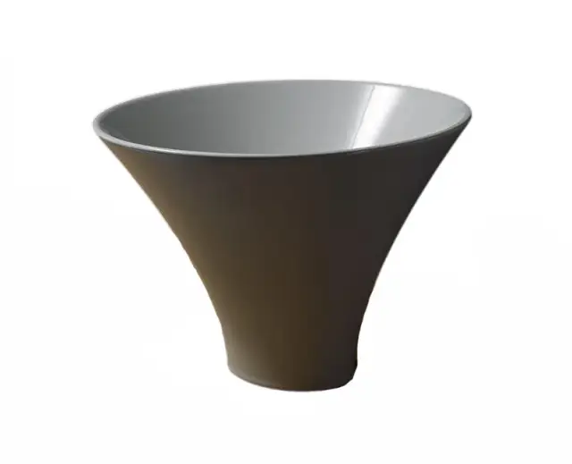 Kerasan Deco Раковина чаша d40x29h см, без перелива, цвет: Bianco 480201