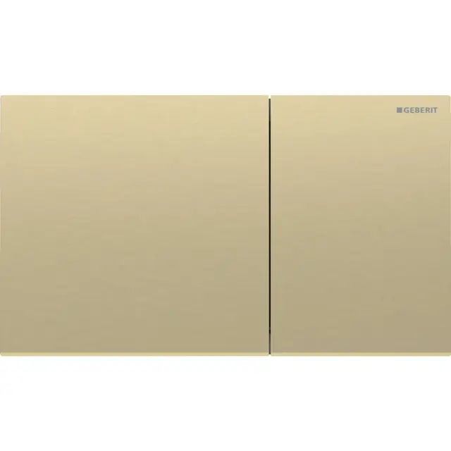 Geberit Sigma 70 Кнопка смыва для инсталляции, нержавеющая сталь, цвет: матовая латунь 115.622.QF.1