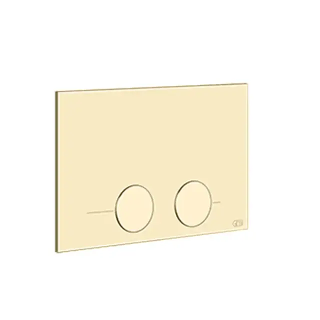 Gessi Клавиша смыва для унитаза, двойная, для сист. инсталл. Tece, цвет: Brushed Brass PVD 54617#727