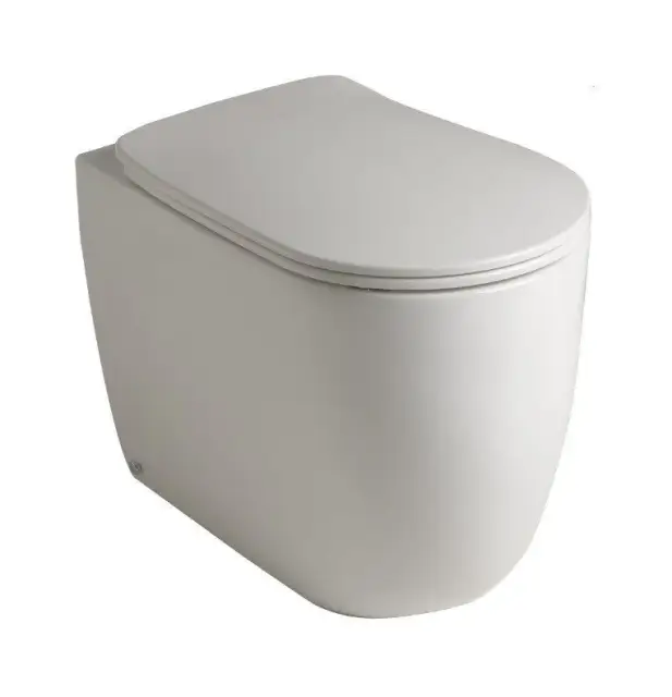 Kerasan Nolita Унитаз приставной 55x35 см, безодобковый, смыв торнадо, цвет: Bianco 531901