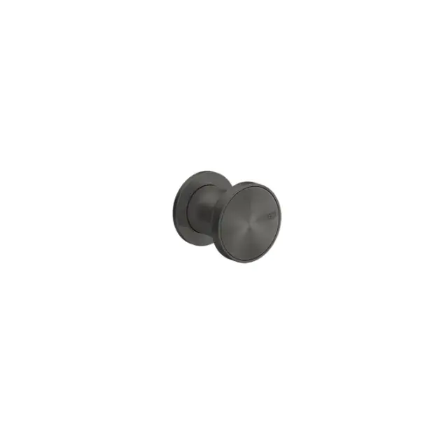 Gessi Origini Смеситель для душа встраиваемый, внешняя часть, цвет: black metal brushed PVD 66109#707