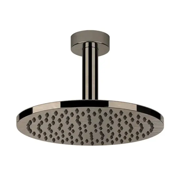 Gessi Emporio Shower Верхний душ 20 см, кронштейн потолочный 26 см, цвет: finox brushed nickel 47288#149