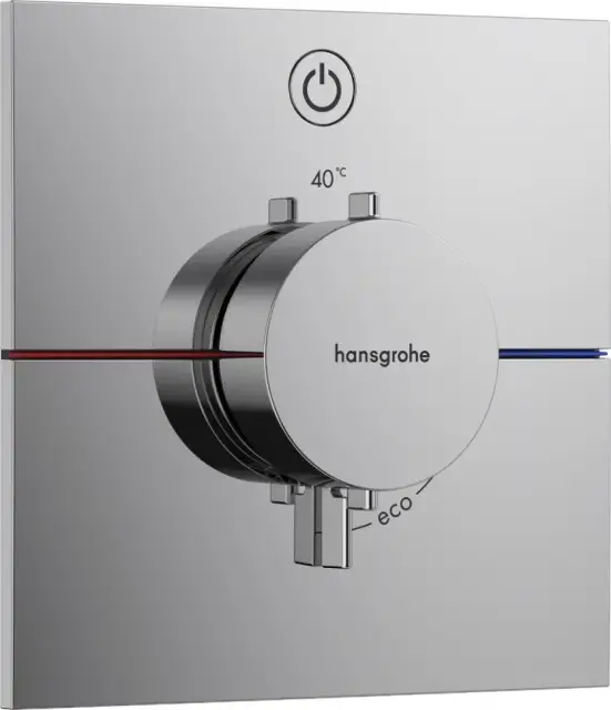 Hansgrohe ShowerSelect E Термостат для душа встраиваемый, внешняя часть, цвет: хром 15571000