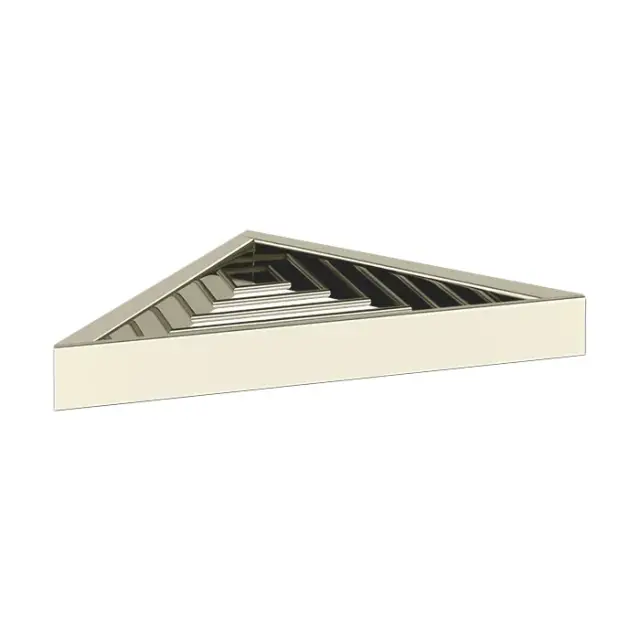 Gessi Inverso/Rettangolo Полочка-решетка угловая для ванны или душа, цвет: warm bronze brushed PVD 20861#726