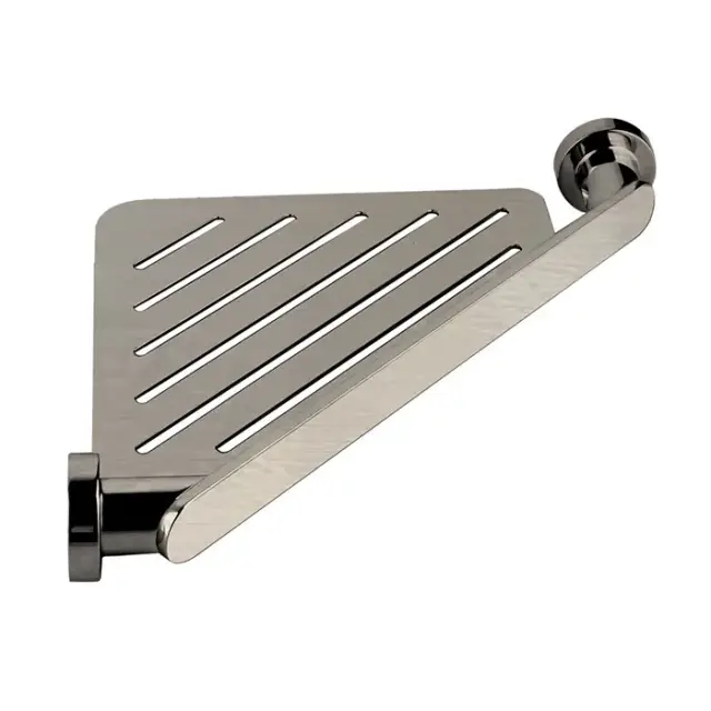 Gessi Emporio Полочка-решетка угловая для душа, подвесная, цвет: finox brushed nickel 38861#149