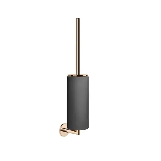 Gessi Tondo Ершик для унитаза подвесной с латунной колбой, цвет: copper PVD 63620#030