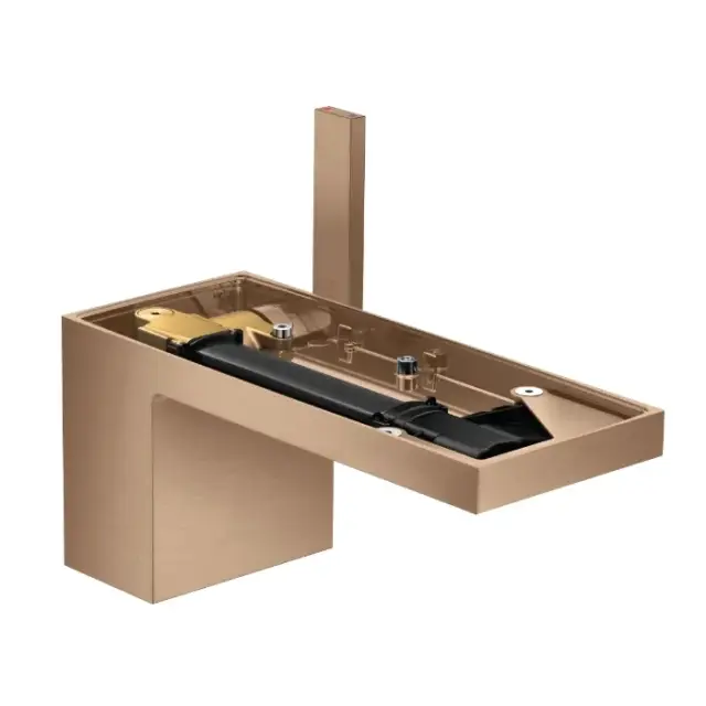 Axor MyEdition Смеситель для раковины на 1 отверстие с дон. клап., цвет: шлифованное розовое золото 47012310