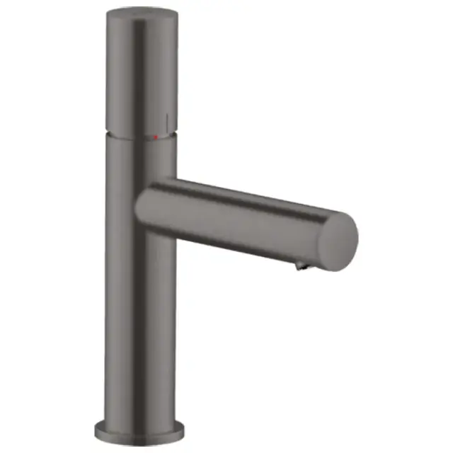 Axor Uno Смеситель для раковины на 1 отверстие с донным клапаном, цвет: шлифованный черный хром 45002340