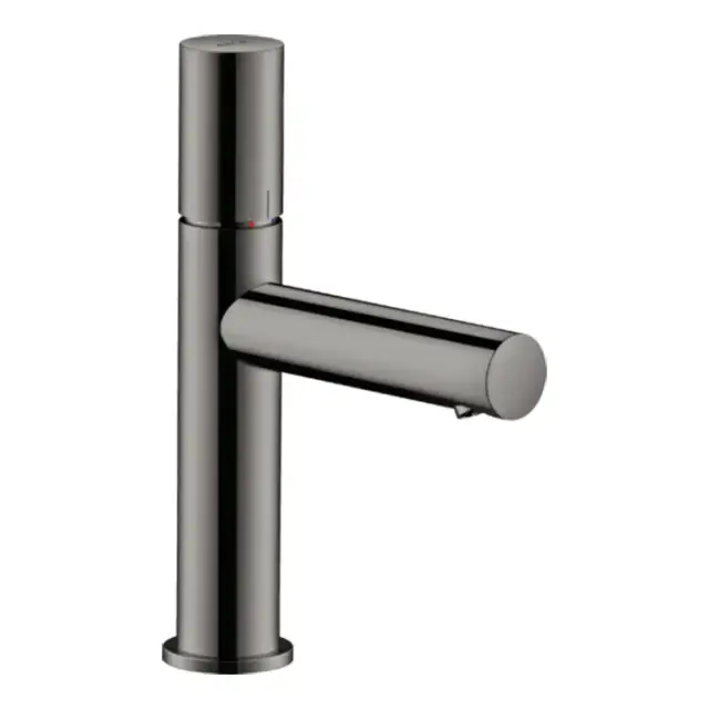 Axor Uno Смеситель для раковины на 1 отверстие с донным клапаном, цвет: полированный черный хром 45002330