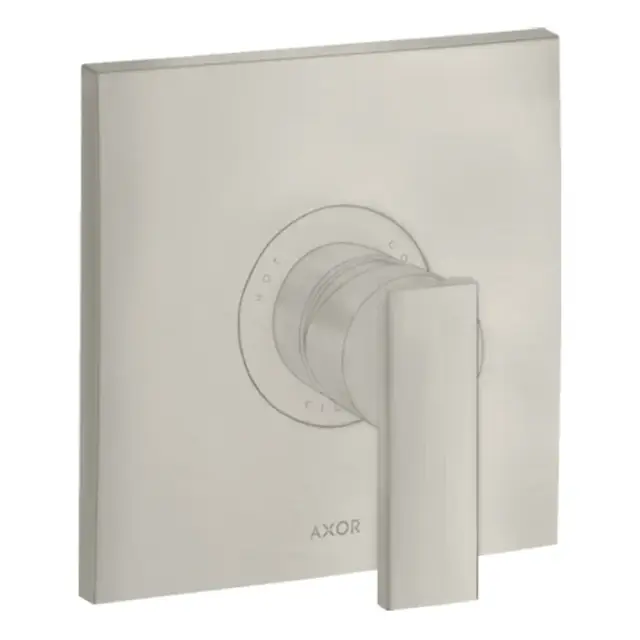 Axor Citterio Смеситель для душа встраиваемый, внешняя часть, цвет: нержавеющая сталь 39655800