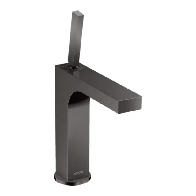 Axor Citterio Смеситель для раковины на 1 отверстие с донным клап., цвет: полированный черный хром 39032330