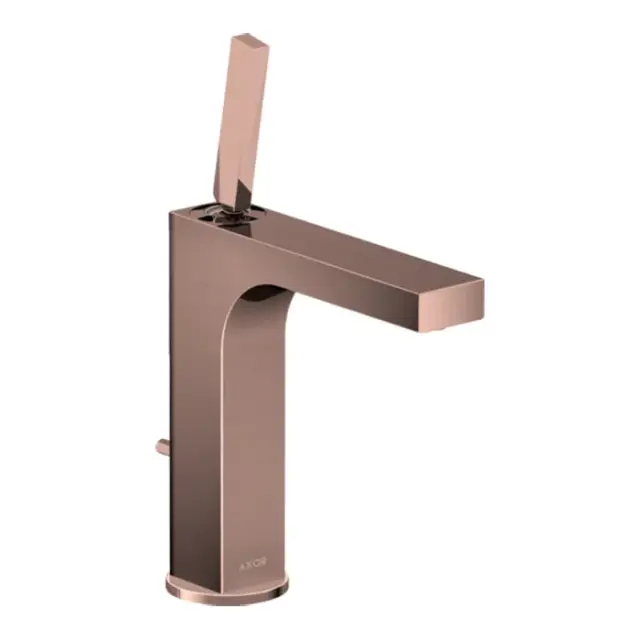 Axor Citterio Смеситель для раковины на 1 отверстие с дон. клап., цвет: полированное розовое золото 39031300