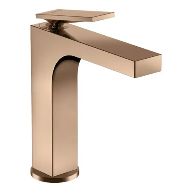 Axor Citterio Смеситель для раковины на 1 отверстие с дон. клап., цвет: полированное розовое золото 39024300