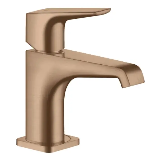 Axor Citterio E Смеситель для раковины на 1 отверстие с дон. клап., цвет: шлифованное розовое золото 36112310
