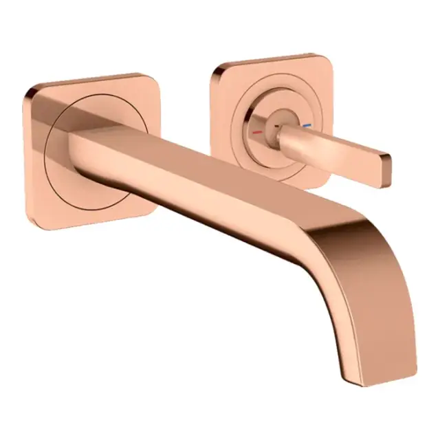 Axor Citterio E Смеситель для раковины встраиваемый внешн. часть, с д/к, цвет: полир. красное золото 36106300