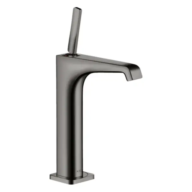 Axor Citterio E Смеситель для раковины высокий на 1 отверстие с д/к, цвет: полированный черный хром 36103330