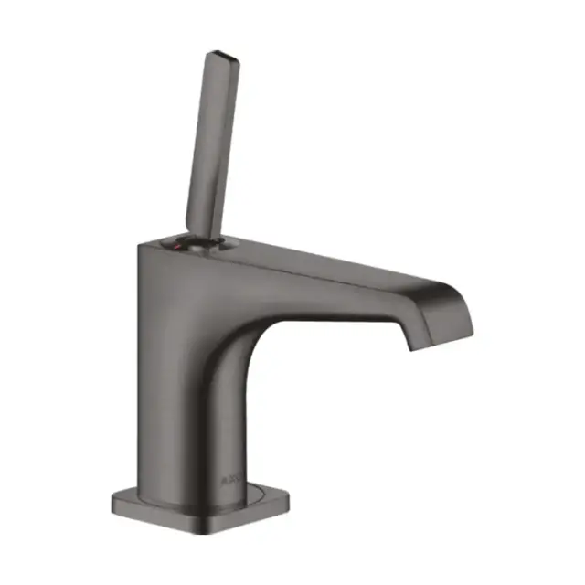 Axor Citterio E Смеситель для раковины на 1 отверстие с донным клап., цвет: шлифованный черный хром 36102340