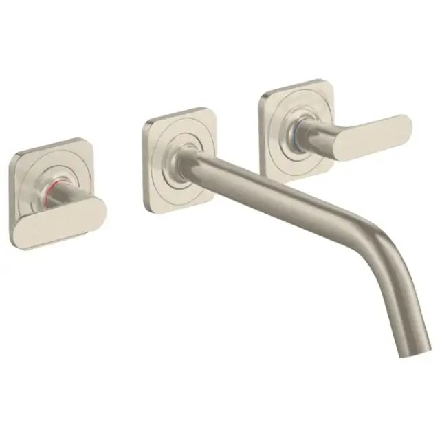 Axor Citterio M Смеситель для раковины встраиваемый, внешняя часть, с д/к, цвет: шлиф. никель 34315820