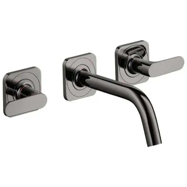 Axor Citterio M Смеситель для раковины встраиваемый внешняя часть, с д/к, цвет: полир. черный хром 34313330