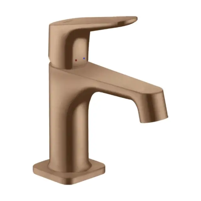 Axor Citterio M Смеситель для раковины на 1 отверстие с дон. клап., цвет: шлифованное розовое золото 34016310