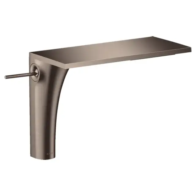 Axor Massaud Смеситель для раковины высокий на 1 отверстие с донным клап., цвет: шлифованный никель 18020820