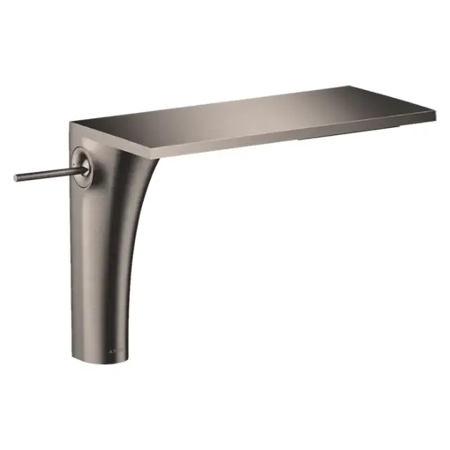 Axor Massaud Смеситель для раковины высокий на 1 отверстие с донным клап., цвет: нержавеющая сталь 18020800