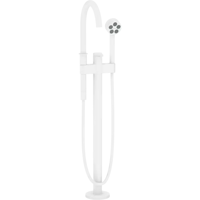 Axor One Смеситель для ванны напольный, однорычажный, цвет: матовый белый 48440700