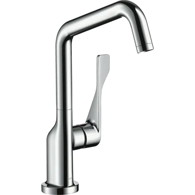 Axor Citterio Смеситель для кухни с поворотным изливом, однорычажный, цвет: нержавеющая сталь 39853800