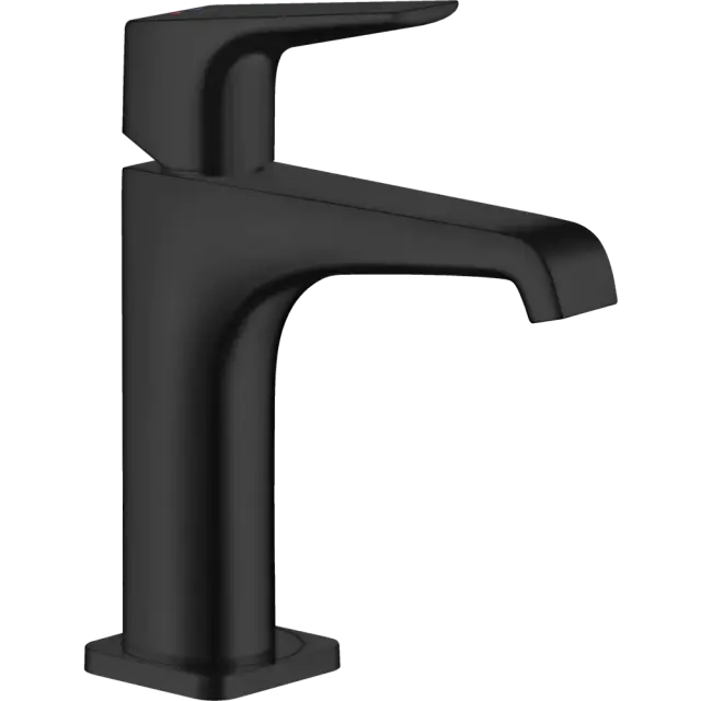Axor Citterio E Смеситель для раковины на 1 отверстие с донным клапаном, цвет: матовый черный 36111670