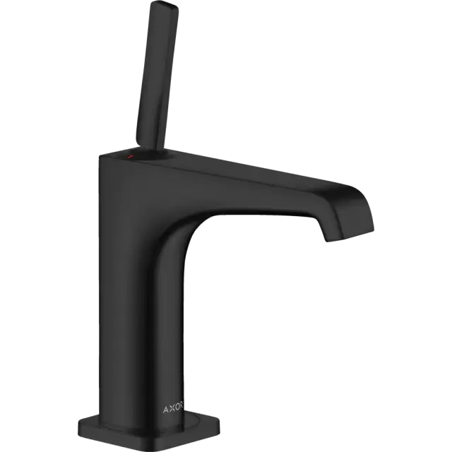 Axor Citterio E Смеситель для раковины на 1 отверстие с донным клапаном, цвет: матовый черный 36101670